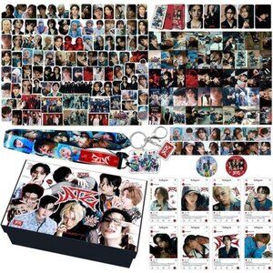 KPOPBP ATE Album Merch Gift Box Set Kpop Merchandise 55 PCS Photocards,95 PCS